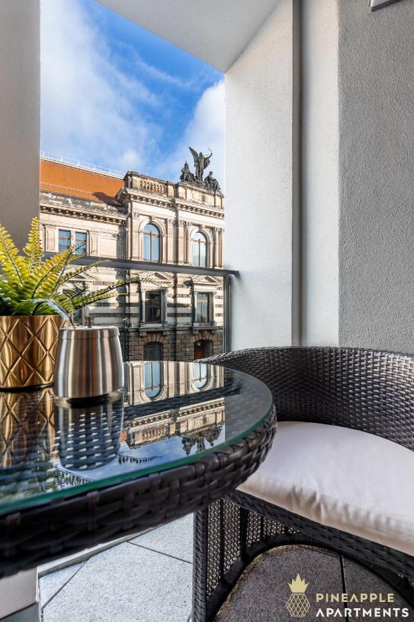 Pineapple Apartments Palais Am Neumarkt - 90 Qm - 1X Free Parking Dresden Dış mekan fotoğraf