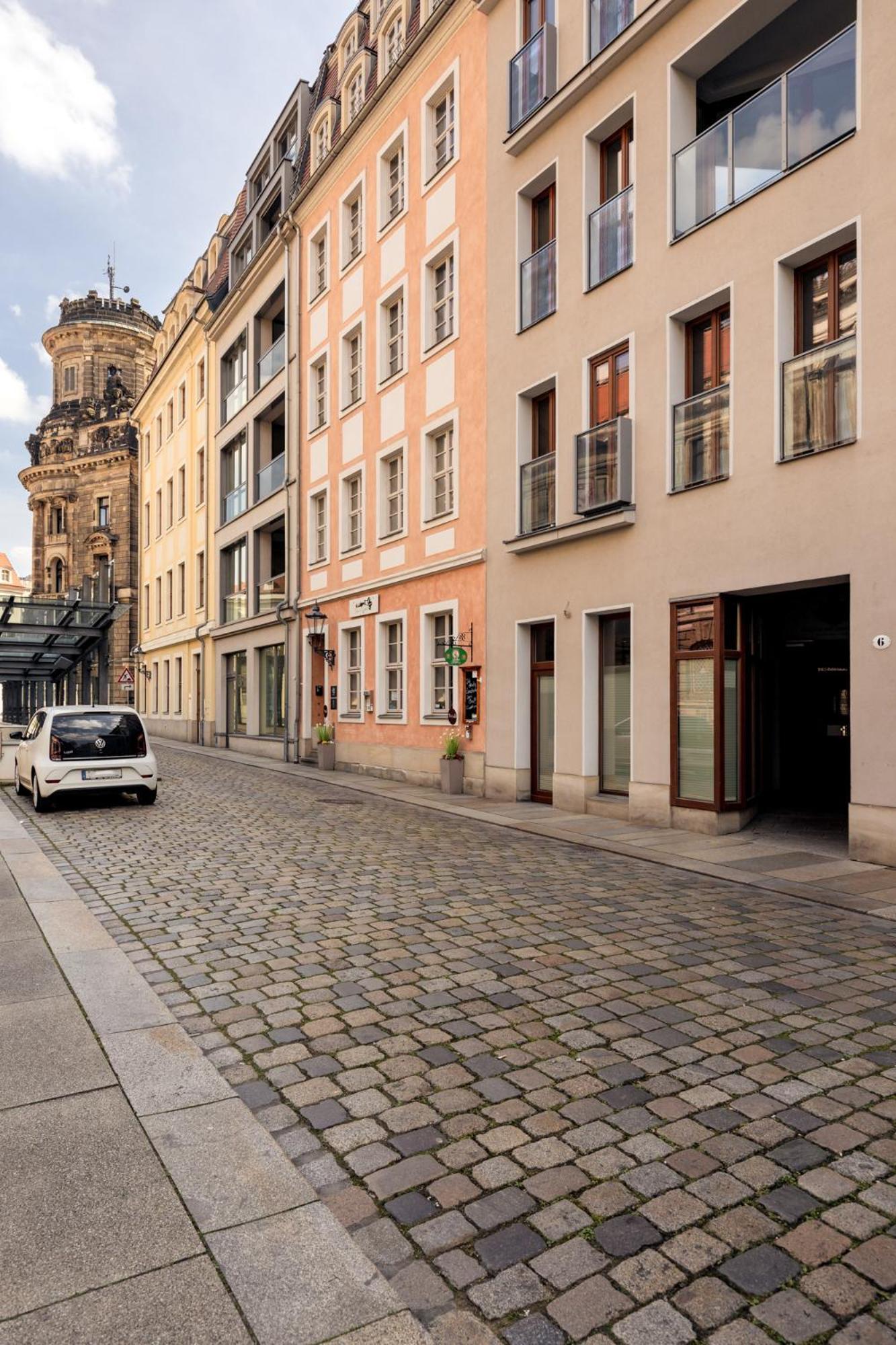 Pineapple Apartments Palais Am Neumarkt - 90 Qm - 1X Free Parking Dresden Dış mekan fotoğraf